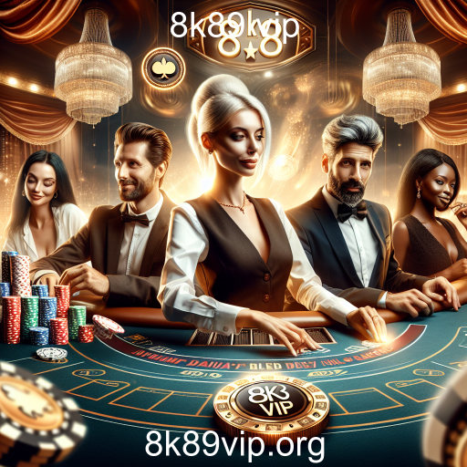 Experiência Imersiva em Jogos Ao Vivo no 8k89 vip